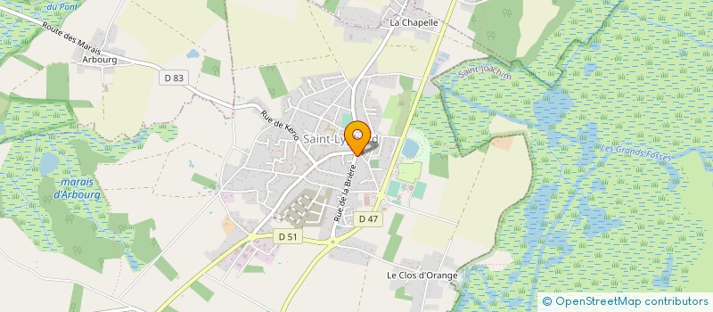 localisation de l'entreprise SCI COUEDO à SAINT-LYPHARD