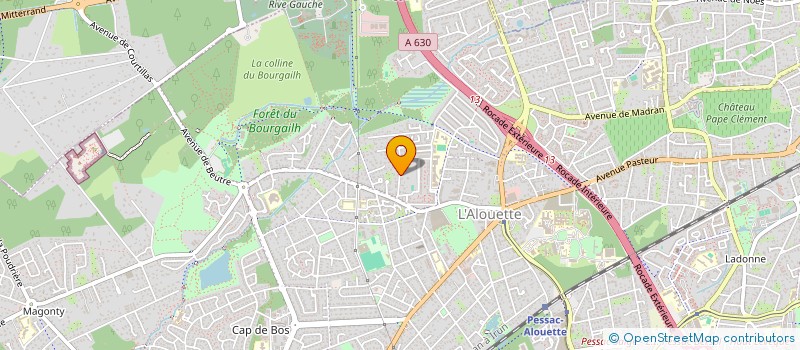 localisation de l'entreprise SCI COUFFICAPU  PESSAC