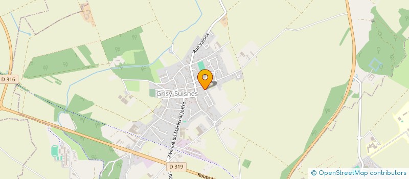 localisation de l'entreprise SCI COUGUE  SALLES