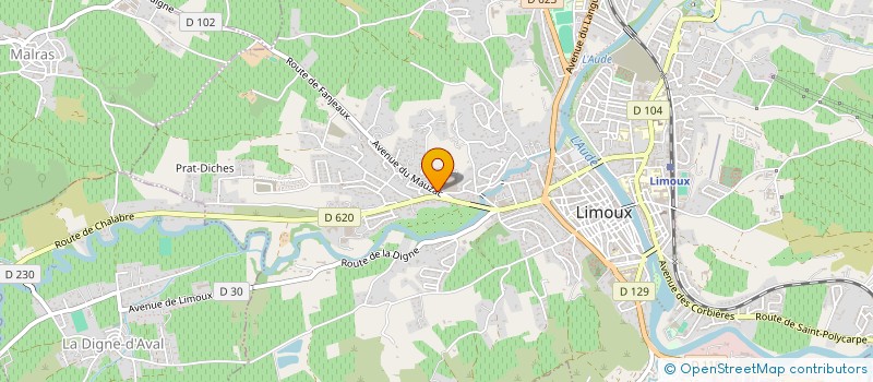 localisation de l'entreprise SCI COUIROU  MAGRIE