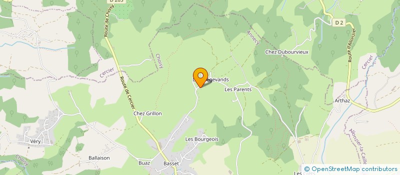 localisation de l'entreprise SCI COUKY  CHOISY