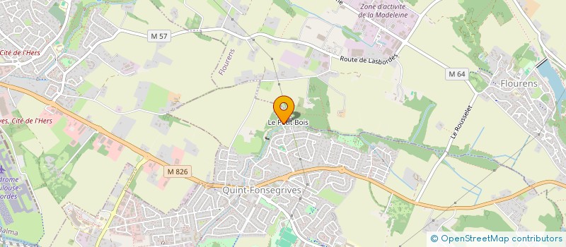 localisation de l'entreprise SCI COULAMIE PERE FILS  BOURG-SAINT-BERNARD