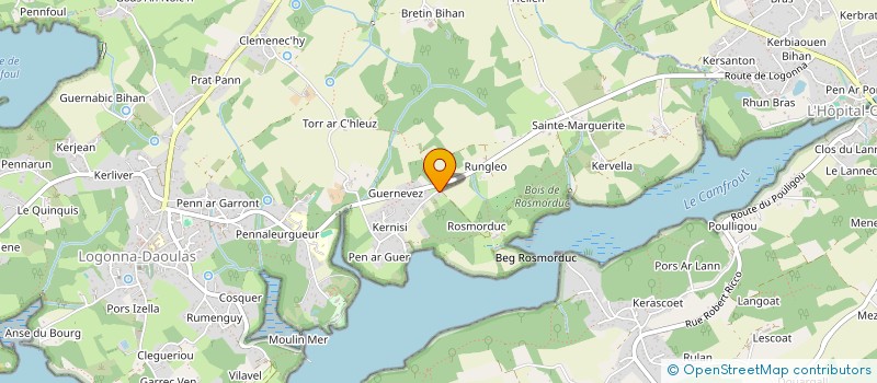 localisation de l'entreprise SCI COULANGE  LOGONNA-DAOULAS