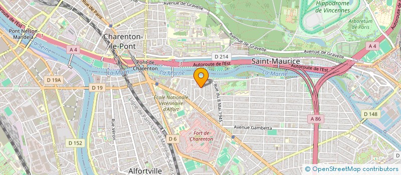 localisation de l'entreprise SCI COULEUR FAMILLE à MAISONS-ALFORT