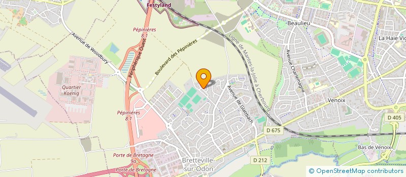 localisation de l'entreprise SCI COULLERAY-DE LOUISE  BRETTEVILLE-SUR-ODON