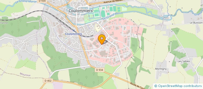 localisation de l'entreprise SCI COULOMMIERS F.L. à COULOMMIERS