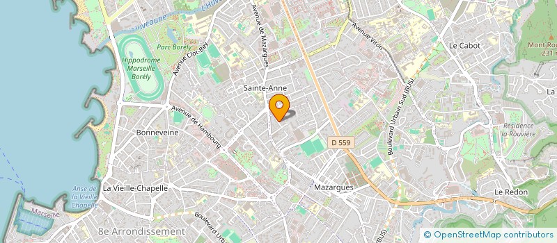 localisation de l'entreprise SCI COULON P  MARSEILLE