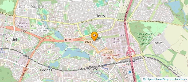 localisation de l'entreprise SCI COULY  TORCY