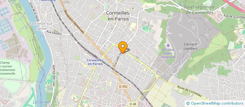 localisation de l'entreprise SCI COUMOUL  CORMEILLES-EN-PARISIS