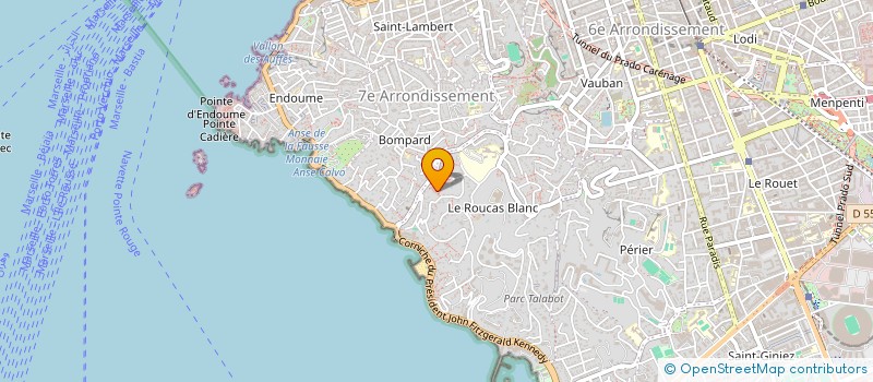 localisation de l'entreprise SCI COUNTINUACIOUN-CAVALIER-BRUN à MARSEILLE