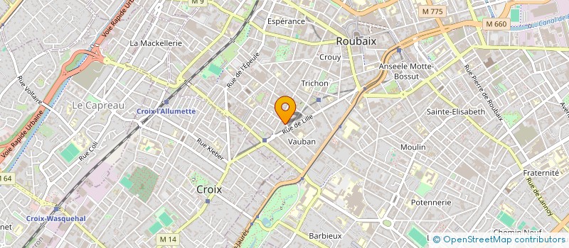 localisation de l'entreprise SCI COUNTRY BEAR  ROUBAIX