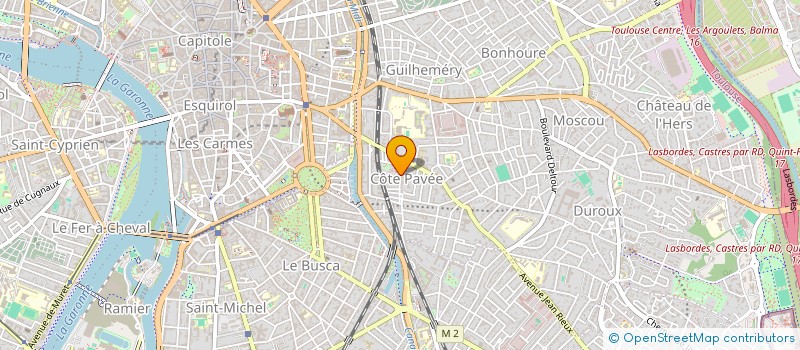 localisation de l'entreprise SCI COUP D'COEUR à TOULOUSE