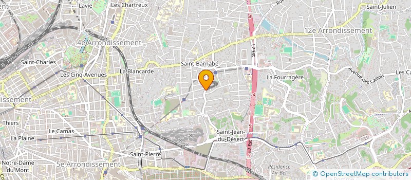 localisation de l'entreprise SCI COUPEREAU à MARSEILLE