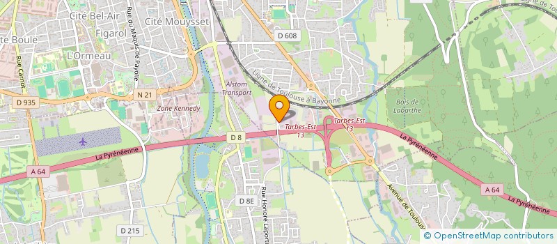 localisation de l'entreprise SCI COUPET  SEMEAC