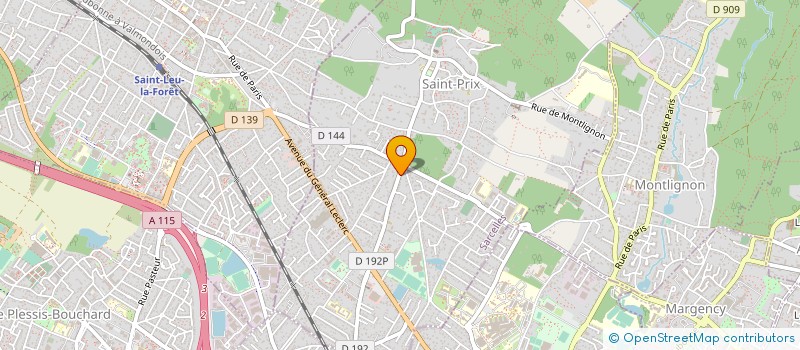 localisation de l'entreprise SCI COUPIN-NIESSEN à SAINT-PRIX