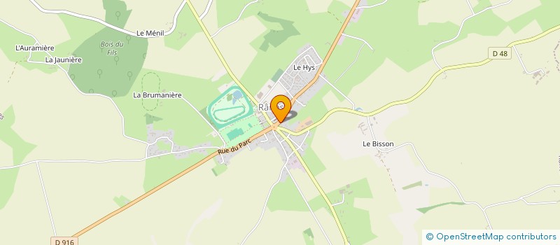 localisation de l'entreprise SCI COUPRIT à RANES