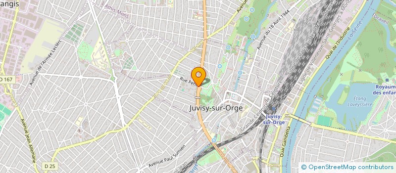 localisation de l'entreprise SCI COUR DE FRANCE à JUVISY-SUR-ORGE