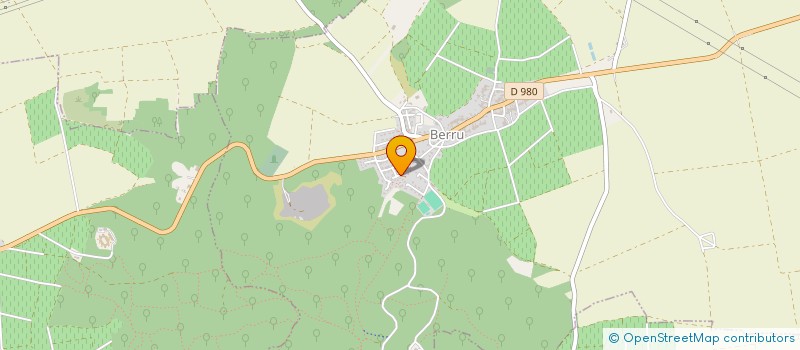 localisation de l'entreprise SCI COUR DES IFS  BERRU