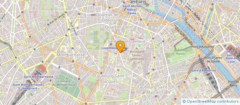 localisation de l'entreprise SCI COUR DU CLOITRE  PARIS