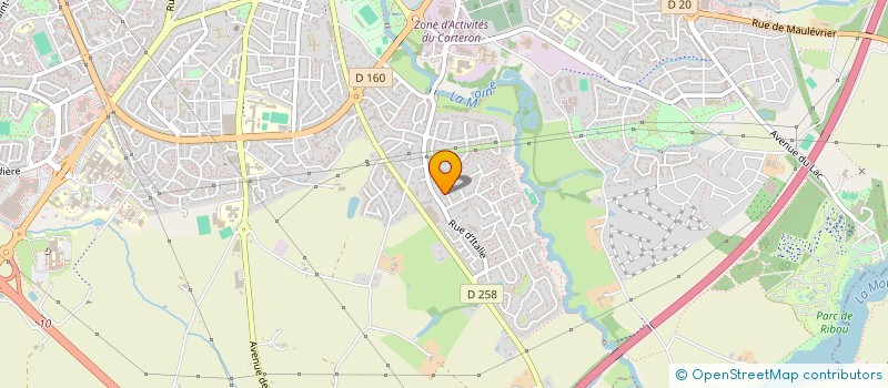 localisation de l'entreprise SCI COUR DU PARADIS à CHOLET