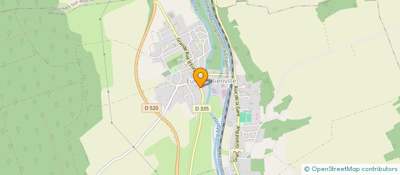 localisation de l'entreprise SCI COUR EQUIPAGES D'EURVILLE à EURVILLE-BIENVILLE