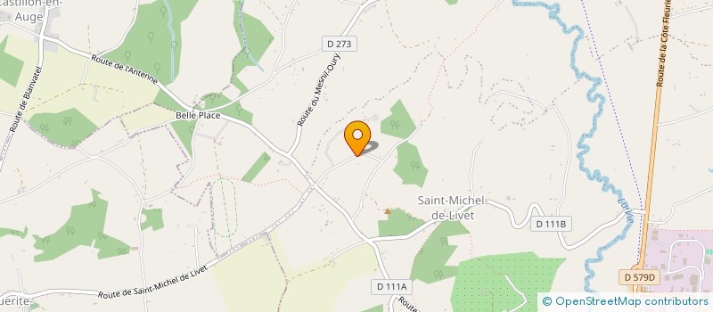 localisation de l'entreprise SCI COUR PELLERIN  LIVAROT-PAYS-D'AUGE