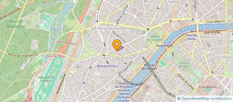 localisation de l'entreprise SCI COUR TRONCHET  PARIS