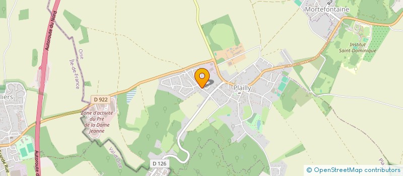 localisation de l'entreprise SCI COUR VOGEL à CROZET