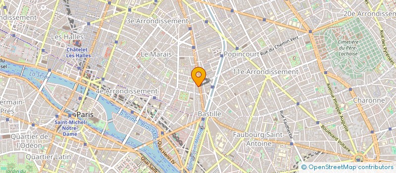 localisation de l'entreprise SCI COURBEDOR à PARIS
