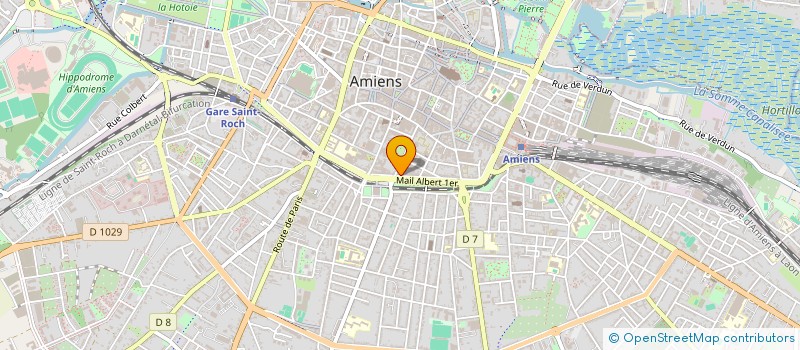localisation de l'entreprise SCI COURBET à AMIENS