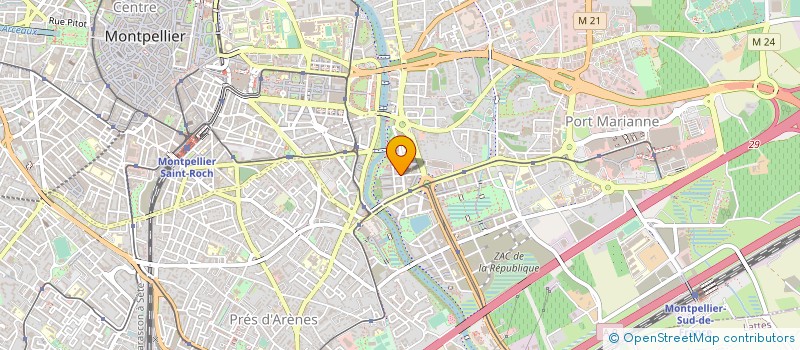 localisation de l'entreprise SCI COURCEL à MONTPELLIER