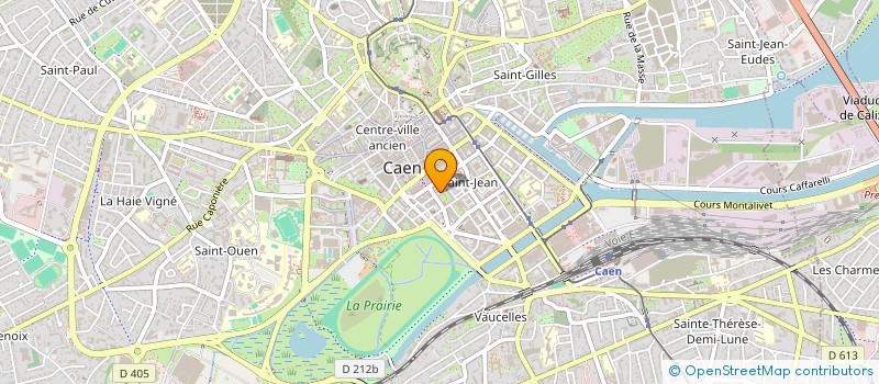 localisation de l'entreprise SCI COURCELLES à CAEN