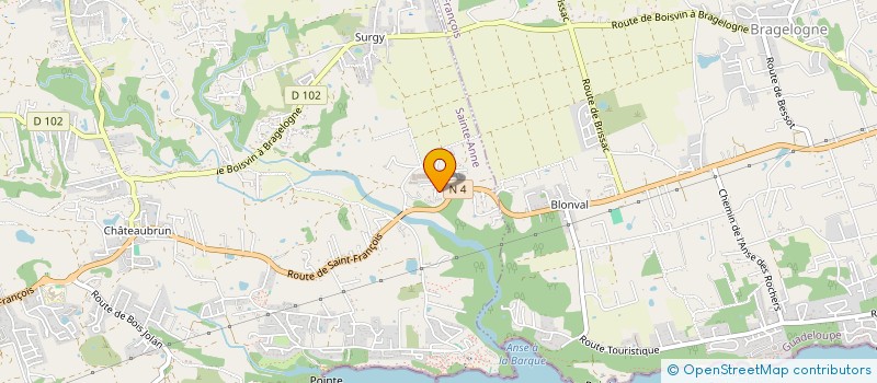 localisation de l'entreprise SCI COURCELLES  SAINTE-ANNE