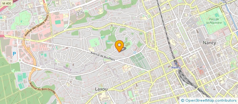 localisation de l'entreprise SCI COURCELLES  NANCY