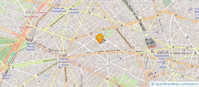 localisation de l'entreprise SCI COURCELLES GRANGE  PARIS