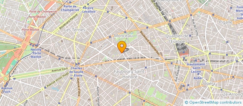 localisation de l'entreprise SCI COURCELLES-MONCEAU  PARIS