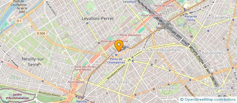 localisation de l'entreprise SCI COURCELLES SAMAIN  PARIS