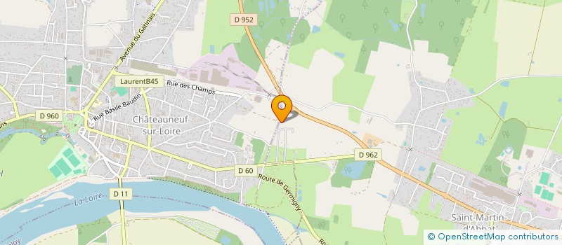 localisation de l'entreprise SCI COURCI à CHATEAUNEUF-SUR-LOIRE
