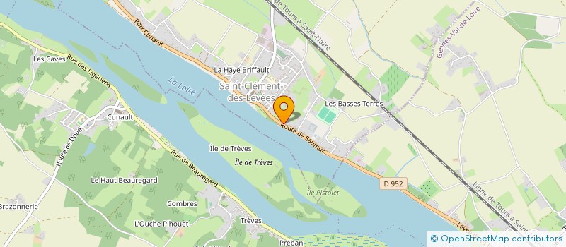 localisation de l'entreprise SCI COURCOURONNE MJ  SAINT-CLEMENT-DES-LEVEES