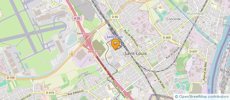 localisation de l'entreprise SCI COURCY  SAINT-LOUIS