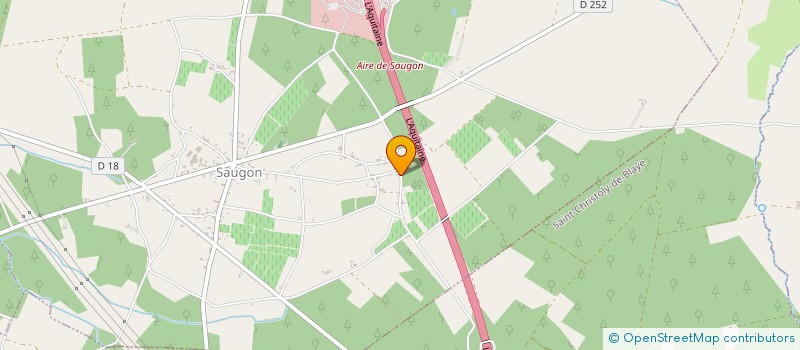 localisation de l'entreprise SCI COURJAUD PLANCHENAULT  ETAULIERS