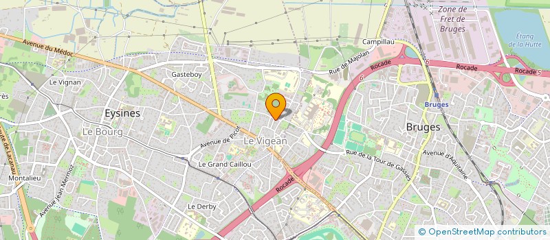 localisation de l'entreprise SCI COURMATEAU à EYSINES