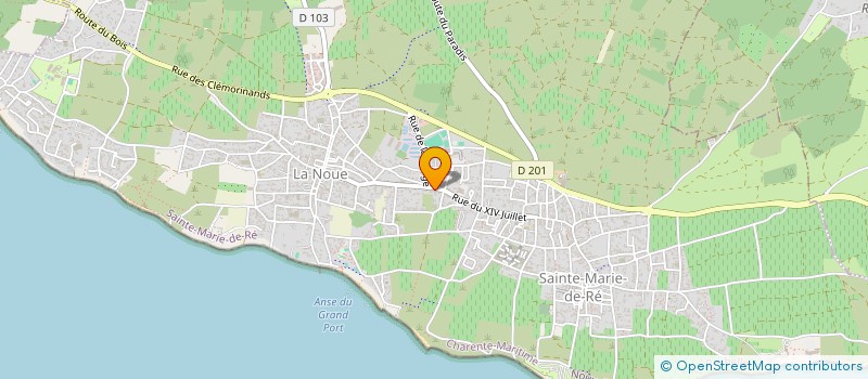 localisation de l'entreprise SCI COURMEOLOC  SAINTE-MARIE-DE-RE