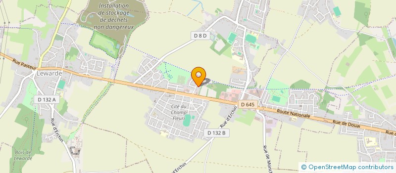 localisation de l'entreprise SCI COURMONT-BOUVRY  MASNY