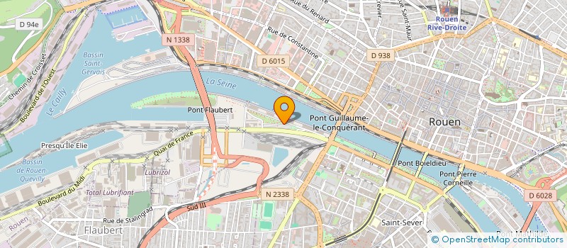 localisation de l'entreprise SCI COURONNE à ROUEN