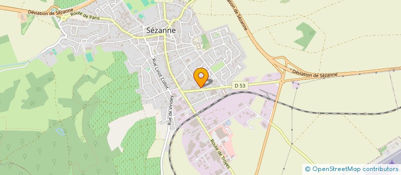 localisation de l'entreprise SCI COURS D'ORLEANS à SEZANNE