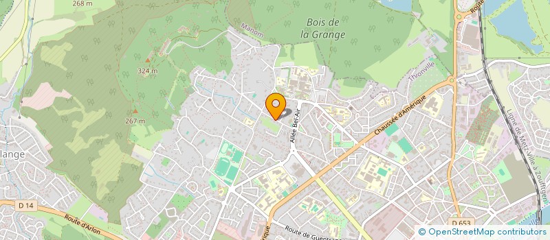 localisation de l'entreprise SCI COURS DE ROME à THIONVILLE