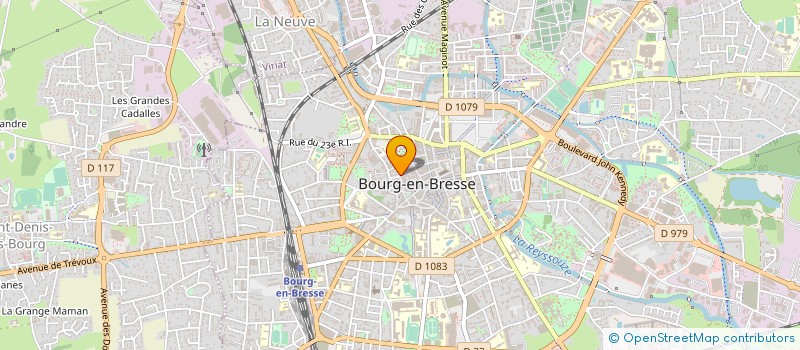 localisation de l'entreprise SCI COURS DE VERDUN à BOURG-EN-BRESSE