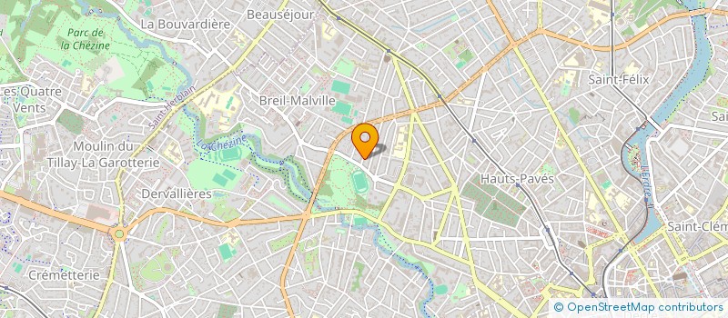 localisation de l'entreprise SCI COURS DU MOULIN à NANTES