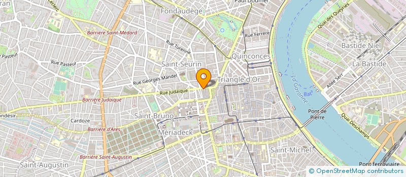 localisation de l'entreprise SCI COURS MARECHAL GALLIENI à BORDEAUX